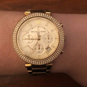 Micheal Kors Women’s Gold Stainless Steel Watch